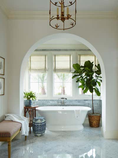  Coastal Vacation Home Bathroom. Naples Florida Vacation Home by Summer Thornton Design .