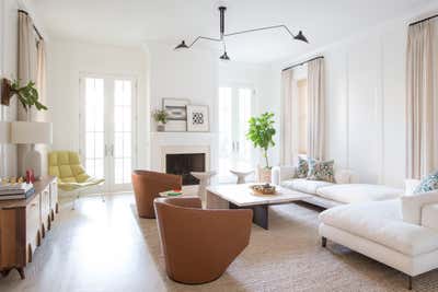 Contemporary Living Room. Lincoln Park Modern by Summer Thornton Design .