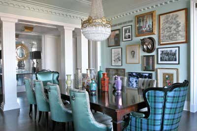  Eclectic Apartment Dining Room. Palmolive Penthouse by Summer Thornton Design .