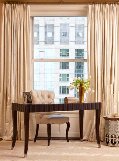 Eclectic Apartment Bedroom. Palmolive Penthouse by Summer Thornton Design .