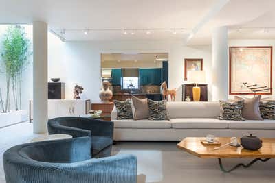  Transitional Apartment Living Room. CHELSEA PENTHOUSE by Drew McGukin Interiors.