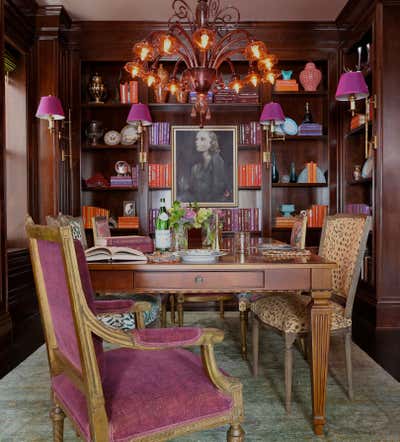  Maximalist Family Home Dining Room. Lincoln Park Vintage by Summer Thornton Design .