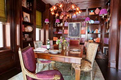  Maximalist Family Home Dining Room. Lincoln Park Vintage by Summer Thornton Design .
