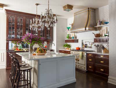  Maximalist Family Home Kitchen. Lincoln Park Vintage by Summer Thornton Design .