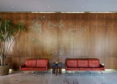  Mid-Century Modern Lobby and Reception. The Dewberry by Workstead.