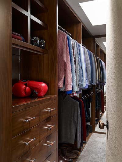 Modern Storage Room and Closet. Gramercy Park Penthouse by Fox-Nahem Associates.