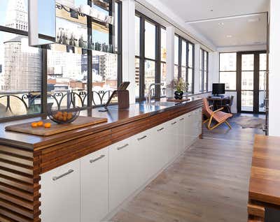  Modern Apartment Kitchen. Gramercy Park Penthouse by Fox-Nahem Associates.