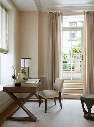 Transitional Apartment Bedroom. Central Park South by Villalobos Desio.