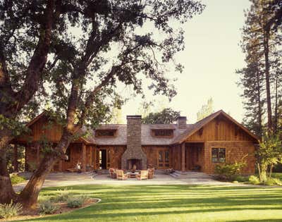  Country Exterior. Family Ranch by Tucker & Marks.