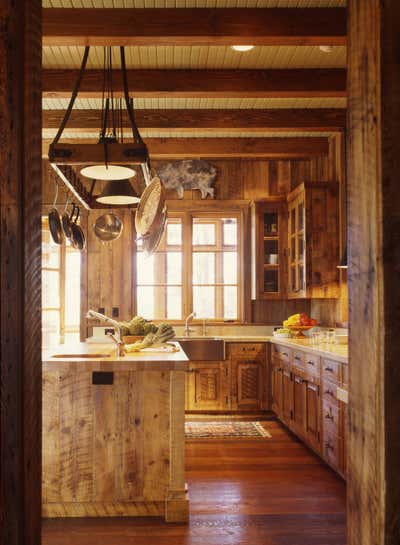  Rustic Country Country House Kitchen. Family Ranch by Tucker & Marks.