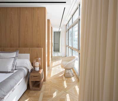  Contemporary Vacation Home Bedroom. Tel Aviv  by Isabelle Stanislas Architecture.