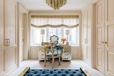 Transitional Storage Room and Closet. Central Park South Apartment by Craig & Company.