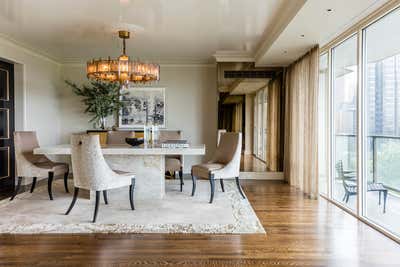  Transitional Apartment Dining Room. Central Park South Apartment by Craig & Company.
