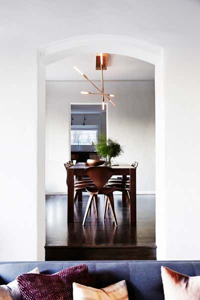  Eclectic Family Home Dining Room. A Rocker Chic Home In The Hills by Consort.