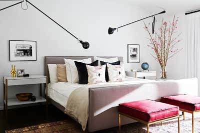  Eclectic Family Home Bedroom. A Rocker Chic Home In The Hills by Consort.