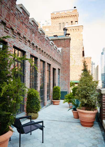  Eclectic Apartment Patio and Deck. Upper East Side by Billy Cotton.