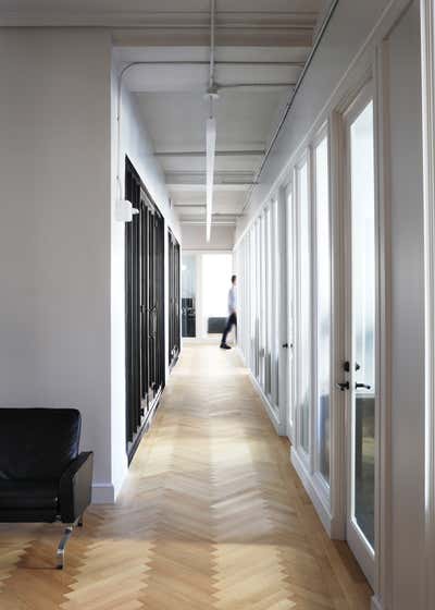  Contemporary Office Entry and Hall. New York City Office Interior by Billy Cotton.