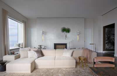 Modern Living Room. Park Ave Penthouse by Kelly Behun | STUDIO.