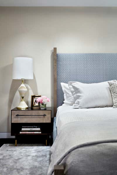 Contemporary Apartment Bedroom. Tribeca Triplex by Damon Liss Design.
