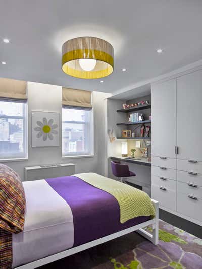  Contemporary Apartment Children's Room. Tribeca Triplex by Damon Liss Design.