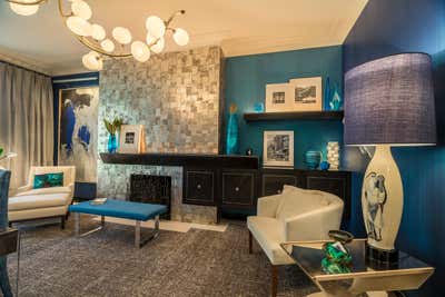 Modern Mixed Use Living Room. 2015 Kips Bay Decorator Show House by Kips Bay Decorator Show House.
