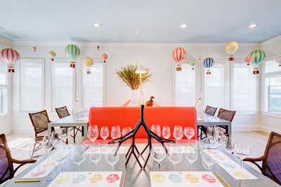 Eclectic Retail Dining Room. VGS - Chateau Potelle by Savage Interior Design.