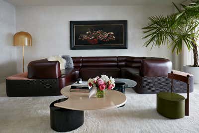 Eclectic Beach House Living Room. MIAMI RENAISSANCE by Studio Hus.
