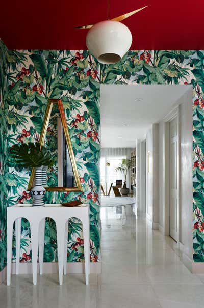  Eclectic Beach House Entry and Hall. MIAMI RENAISSANCE by Studio Hus.
