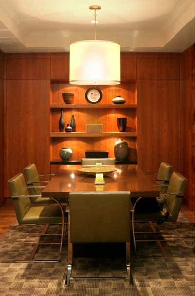  Art Deco Apartment Dining Room. Chicago Lakefront Penthouse by Thomas Callaway Associates .