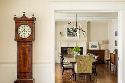  Eclectic Family Home Dining Room. Brentwood Farmhouse by Thomas Callaway Associates .