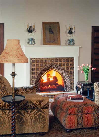  Mediterranean Bedroom. Brentwood Spanish Colonial Revival by Thomas Callaway Associates .