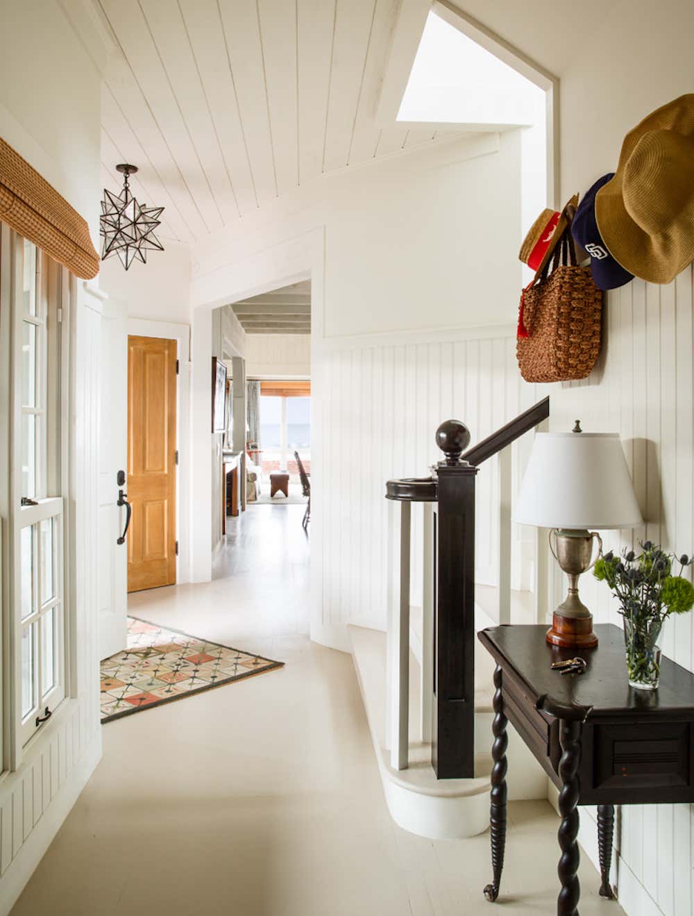 Beach Style Entry and Hall