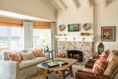  Beach Style Cottage Vacation Home Living Room. California Beach House by Thomas Callaway Associates .
