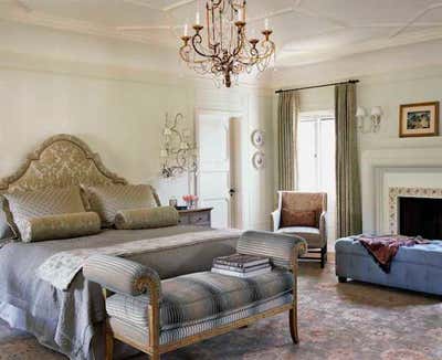  Mediterranean Bedroom. Beverly Hill Spanish by Thomas Callaway Associates .