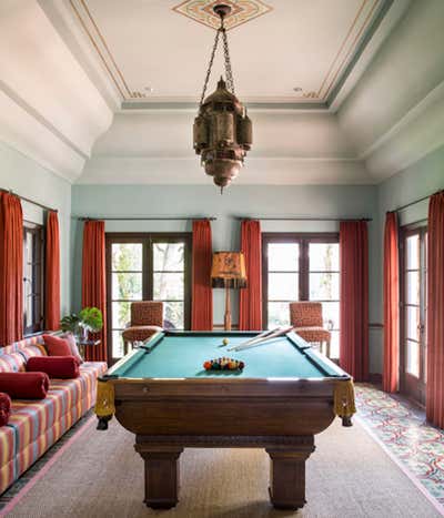  Moroccan Bar and Game Room. Beverly Hill Spanish by Thomas Callaway Associates .