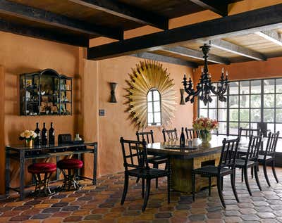 Country Entertainment/Cultural Dining Room. Three Sticks Wines by Ken Fulk Inc..