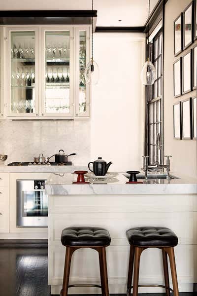  Modern Apartment Kitchen. A West Village Penthouse by Scarpidis Design.