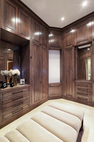 Modern Storage Room and Closet. A Tribeca Maisonette by Scarpidis Design.