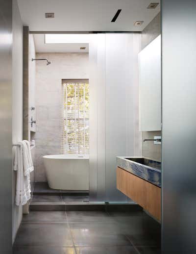  Modern Family Home Bathroom. Upper East Side Townhouse by Dineen Architecture + Design PC.
