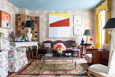 Eclectic Mixed Use Living Room. 2017 Kips Bay Decorator Show House by Kips Bay Decorator Show House.