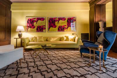 Eclectic Living Room. 2017 Kips Bay Decorator Show House by Kips Bay Decorator Show House.