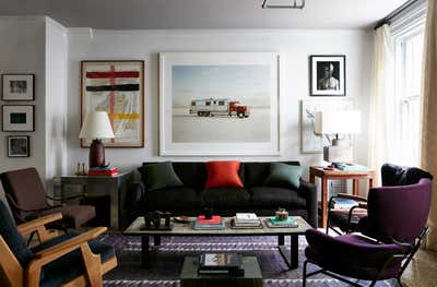 Contemporary Mixed Use Living Room. 2017 Kips Bay Decorator Show House by Kips Bay Decorator Show House.