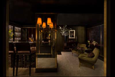 Contemporary Bar and Game Room. 2017 Kips Bay Decorator Show House by Kips Bay Decorator Show House.