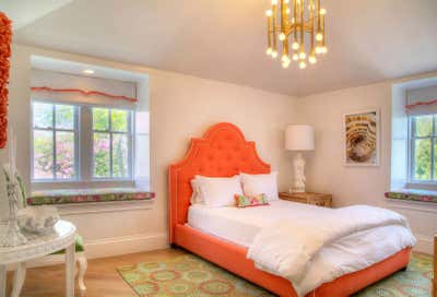  Preppy Bedroom. Newport, RI by Fawn Galli Interiors.