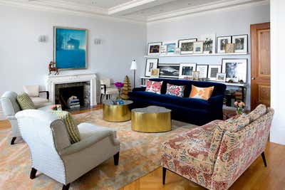  Eclectic Apartment Living Room. Central Park West by Fawn Galli Interiors.