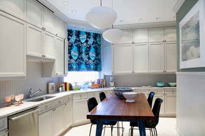  Eclectic Apartment Kitchen. Central Park West by Fawn Galli Interiors.