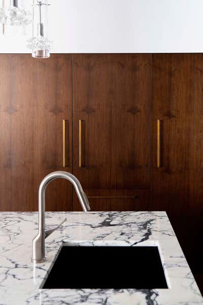  Modern Apartment Kitchen. Gramercy  by Fawn Galli Interiors.