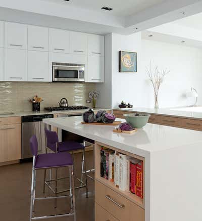  Modern Apartment Kitchen. Jane St. by Fawn Galli Interiors.