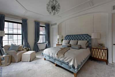  Transitional Apartment Bedroom. Cosmopolitan Cool by Dessins, Penny Drue Baird.