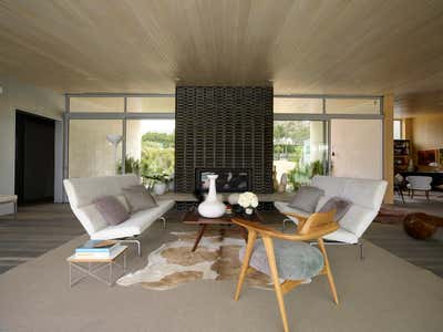 Mid-Century Modern Living Room. Shed House by Boyd + Broughton by BoydDesign.